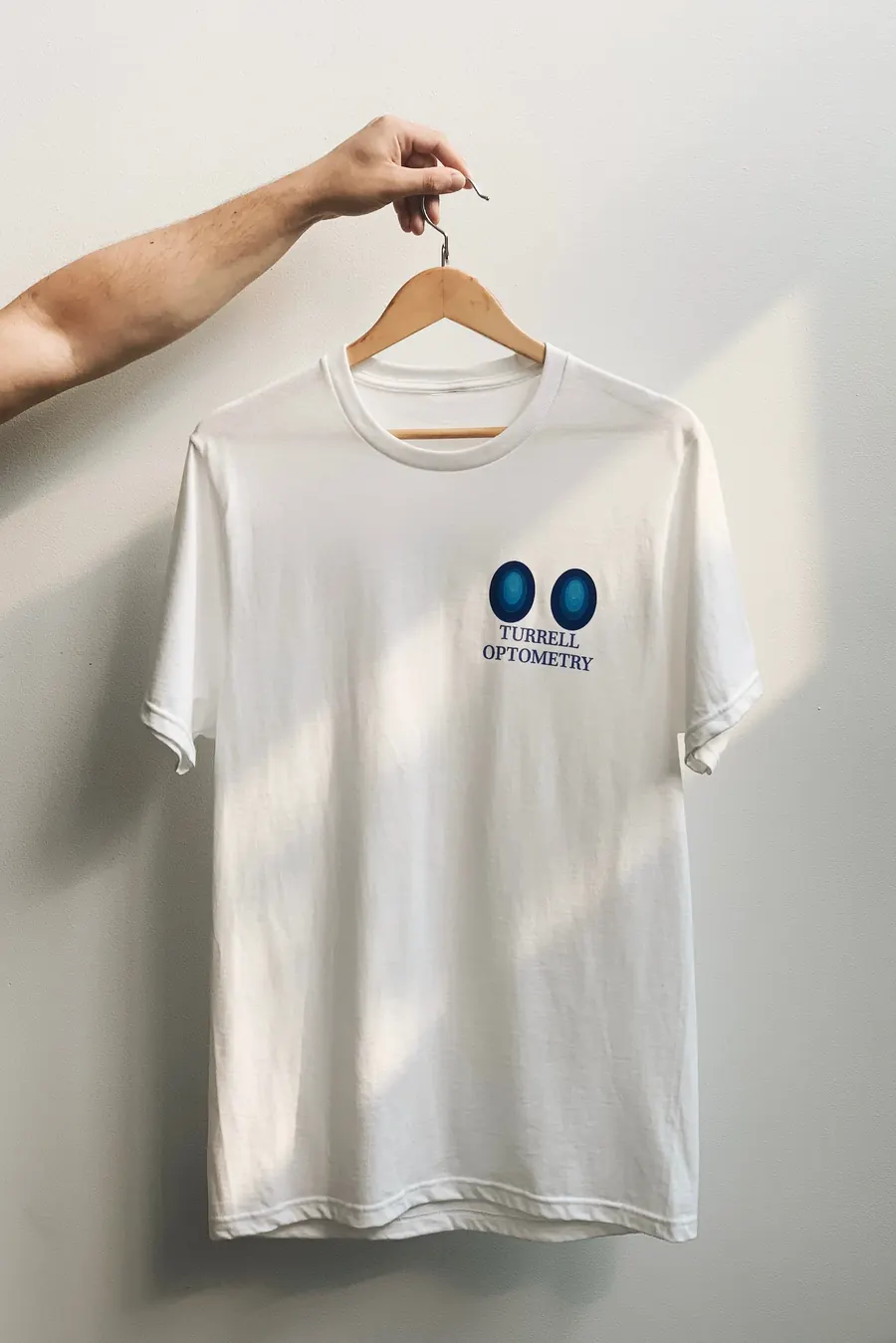Turrell Optometry Tee, front