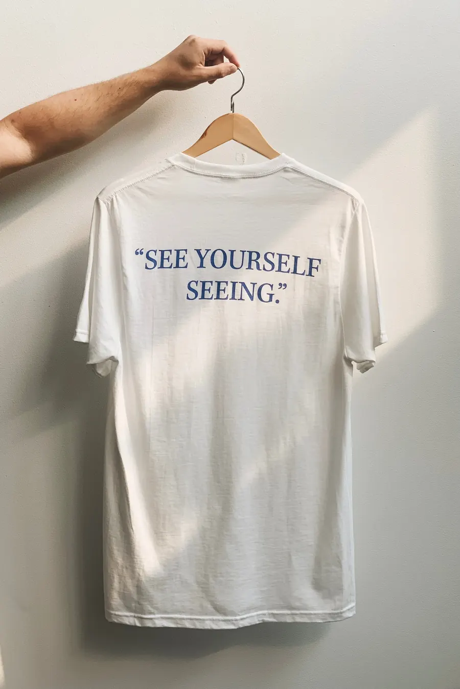Turrell Optometry Tee, detail